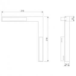 Slim Magnetic L03 Трековый светильник 24W 4200K Link (белый) 85029/01 Elektrostandard