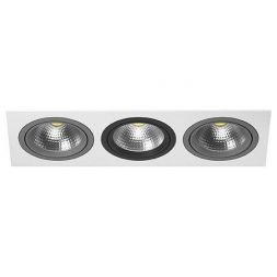 Встраиваемый точечный светильник i836090709 белый/серый/черный Intero 111 Lightstar