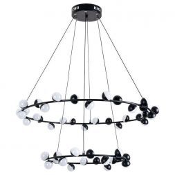 Подвесная светодиодная люстра Arte Lamp Dexter A3619SP-48BK