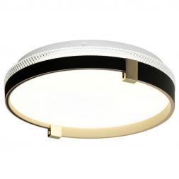 Настенно-потолочный светодиодный светильник Сонекс Pale Olidi Black 7647/CL