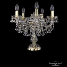 Настольная лампа Bohemia Ivele Crystal 1409L/5/141-39/G (BOHEMIA 1409L/5/141-39/G) Настольная лампа Bohemia Ivele Crystal 1409L/5/141-39/G (BOHEMIA 1409L/5/141-39/G)