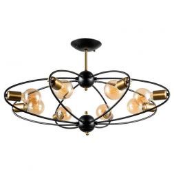 Потолочная люстра Arte Lamp A1963PL-8BK