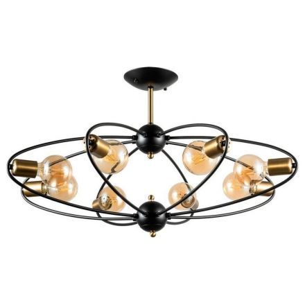 Потолочная люстра Arte Lamp A1963PL-8BK