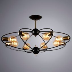 Потолочная люстра Arte Lamp A1963PL-8BK