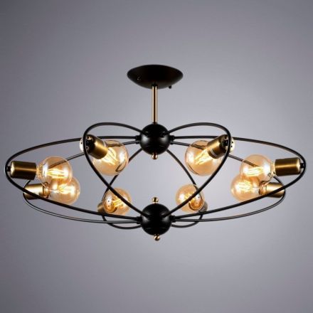 Потолочная люстра Arte Lamp A1963PL-8BK