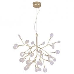 Подвесная люстра Crystal Lux Evita SP36 Gold/Transparent