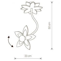 Настенно-потолочный светильник Nowodvorski Flowers 6893