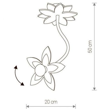 Настенно-потолочный светильник Nowodvorski Flowers 6893