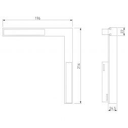Slim Magnetic L03 Трековый светильник 24W 4200K Link (белый) 85031/01 Elektrostandard