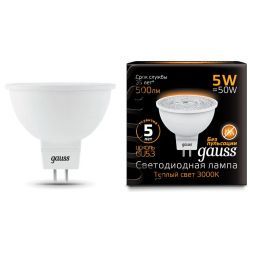 Лампа Gauss 101505105 LED MR16 GU5.3 5W 3000K