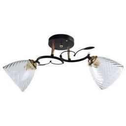 Люстра ЭкономСвет 12234/2BK+FGD CL (EKONOMSVET 12234/2BK+FGD CL)