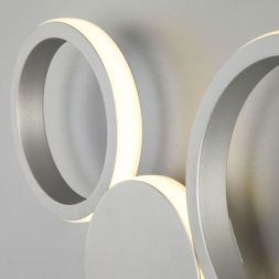 Настенный светильник Eurosvet 40141/1 LED серебро