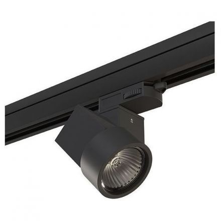 Трековый трехфазный светильник A3T051027 черный Illumo X1 Lightstar