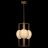 Подвесная люстра Maytoni MOD099PL-03G Marmo