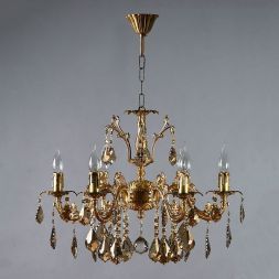 Подвесная люстра Ambiente 2118/6 AB Honey Leaf