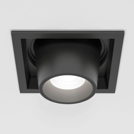 Потолочный светодиодный светильник Elektrostandard 25087/LED 8W 4000K чёрный