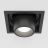 Потолочный светодиодный светильник Elektrostandard 25087/LED 8W 4000K чёрный