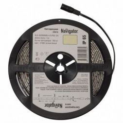Светодиодная лента Navigator 71 407 NLS-3528Y60-4.8-IP65-12V R5