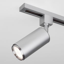 Трековый светильник Elektrostandard Svit GU10 хром матовый (MRL 1013) однофазный