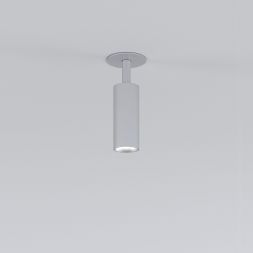 Diffe светильник встраиваемый серебряный 8W 4200K 25039/LED Elektrostandard
