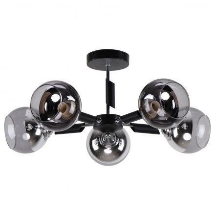 Потолочная люстра 40264/5BK CL ЭкономСвет