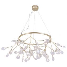 Подвесная люстра Crystal Lux Evita SP45 D Gold/Transparent
