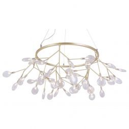 Подвесная люстра Crystal Lux Evita SP45 D Gold/Transparent