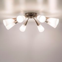 Люстра Citilux CL103181 Фокус Хром Матовый