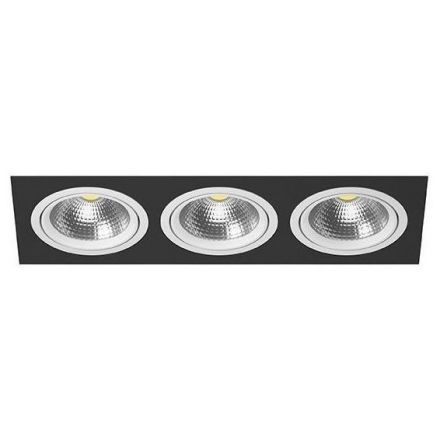 Встраиваемый точечный светильник i837060606 черный/белый Intero 111 Lightstar