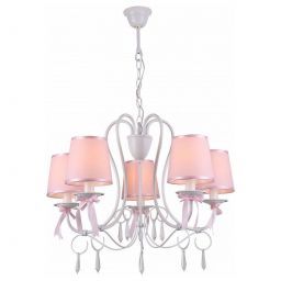 Люстра Linvel LV 9133/5 Жизель Белый E14 40W (LINVEL LV 9133/5 Жизель Белый E14 40W)