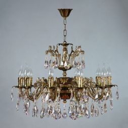 Подвесная люстра Ambiente 2118/10 PB Tear drop