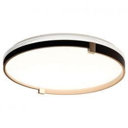 Настенно-потолочный светодиодный светильник Сонекс Pale Olidi Black 7647/EL