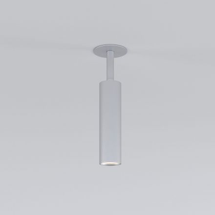 Diffe светильник встраиваемый серебряный 8W 4200K 25040/LED Elektrostandard