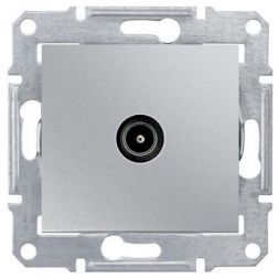 Розетка TV проходная Schneider Electric Sedna Алюминий 4dB