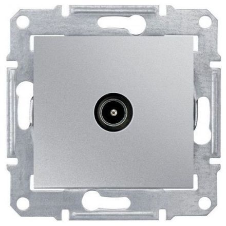 Розетка TV проходная Schneider Electric Sedna Алюминий 4dB