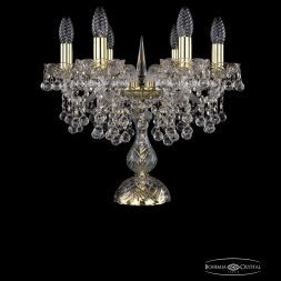 Настольная лампа Bohemia Ivele Crystal 1409L/6/141-39/G