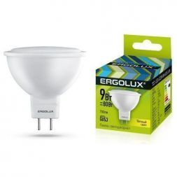 Светодиодная лампа Ergolux LED-JCDR-9W-GU5,3-3K
