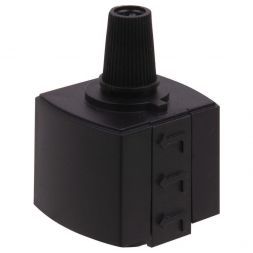 Elektrostandard 85120/00 Коннектор для однофазного шинопровода черный