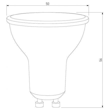 Светодиодная лампа направленного света JCDR Elektrostandard GU10 5W 4200K (BLGU1008)