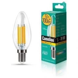 Светодиодная лампа Camelion LED12-C35-FL/830/E14