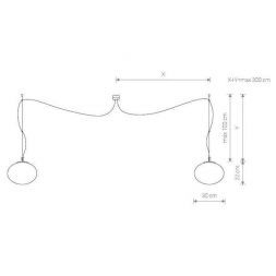 Подвесной светильник Nowodvorski Nuage 9272