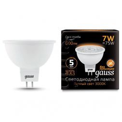 Лампа Gauss 101505107 LED MR16 GU5.3 7W 2700K