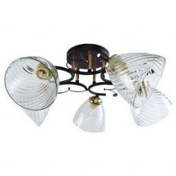 Люстра ЭкономСвет 12234/5BK+FGD CL (EKONOMSVET 12234/5BK+FGD CL)