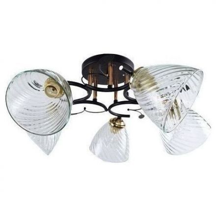 Люстра ЭкономСвет 12234/5BK+FGD CL