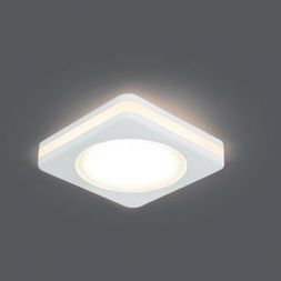 Светильник Gauss Backlight BL100 квадратный белый 5W LED 3000K