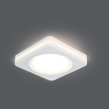 Светильник Gauss Backlight BL100 квадратный белый 5W LED 3000K