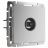Розетка TV Werkel W1183009 серебро рифленый (WL09-TV)
