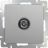 Розетка TV Werkel W1183009 серебро рифленый (WL09-TV)
