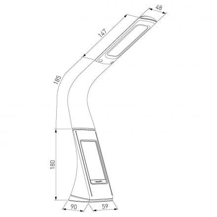 Настольная лампа Elektrostandard TL90220 Elara черный