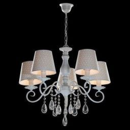 Люстра Linvel LV 8659/5 E14 60W белый ф600*Н500 (LINVEL LV 8659/5 E14 60W белый ф600*Н500)